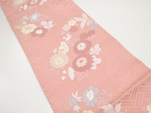 花丸模様織り出し袋帯